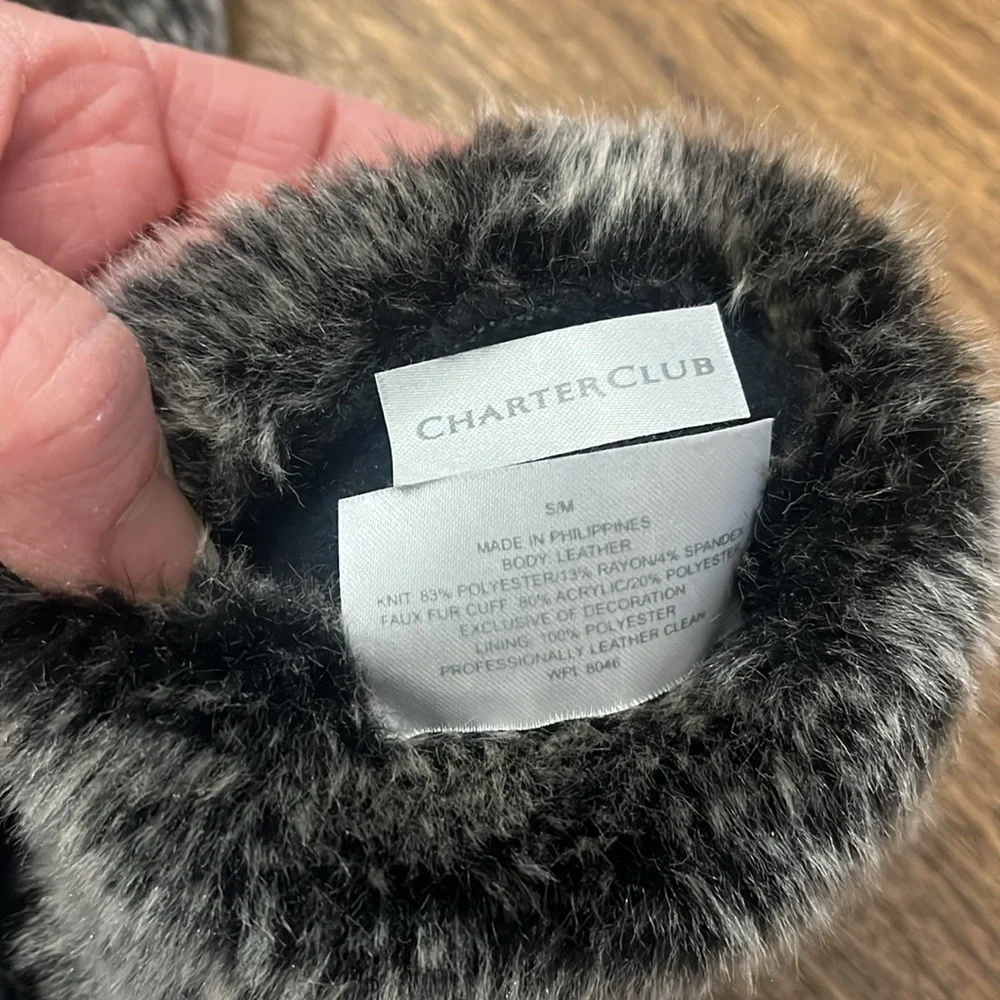 Charter Club chic gloves